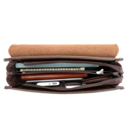 Elegante Umhängetasche - Business Aktentasche - mit Portemonnaie
