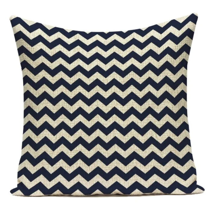 Decorative cushion cover - sea - blue compass - anchor - marine - ship - 40 cm * 40 cm - 45 cm * 45 cmCushion covers