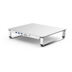 MC35 – Dockingstation – USB-C HUB – iMac-Monitorständer – mit Dual-HDD-Gehäuse