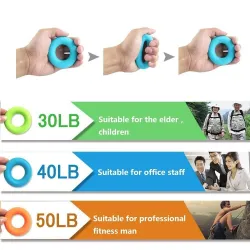 Handgriff - Gummiring - Muskeltrainer - Expander