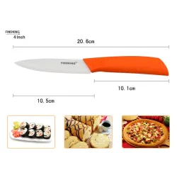 Keramikmesserset - 3" 4" 5" 6" Zoll mit Schäler/Abdeckungen