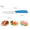 Keramikmesserset - 3" 4" 5" 6" Zoll mit Schäler/Abdeckungen
