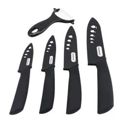 Ceramic knife set - 3" 4" 5" 6" inch with peeler / coversCeramic