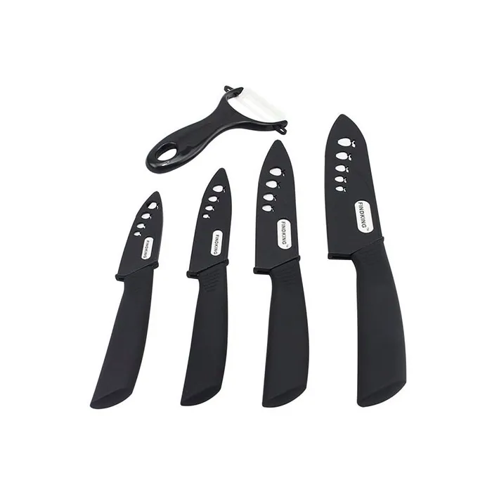 Keramikmesserset - 3" 4" 5" 6" Zoll mit Schäler/Abdeckungen