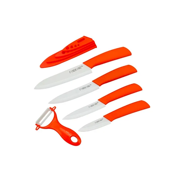 Ceramic knife set - 3" 4" 5" 6" inch with peeler / coversCeramic