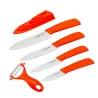 Keramikmesserset - 3" 4" 5" 6" Zoll mit Schäler/Abdeckungen
