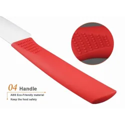 Keramikmesserset - 3" 4" 5" 6" Zoll mit Schäler/Abdeckungen