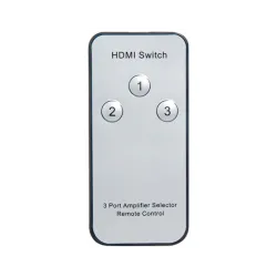 3 zu 1 - HDMI-Umschalter mit Fernbedienung - HDMI-Splitter