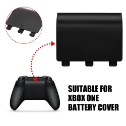 Xbox One Controller – Batteriefachabdeckung – schwarz