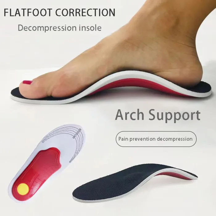 Orthopädische Schuheinlegesohle - Fußgewölbestütze - Dämpfungspolster