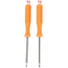 Screwdriver set - torx T6 / T8 - for Xbox 360 / PS3 / PS4 - repairing - opening toolRepair parts