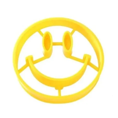 Eierformer aus Silikon - Pfannkuchen - Smiley-Gesicht