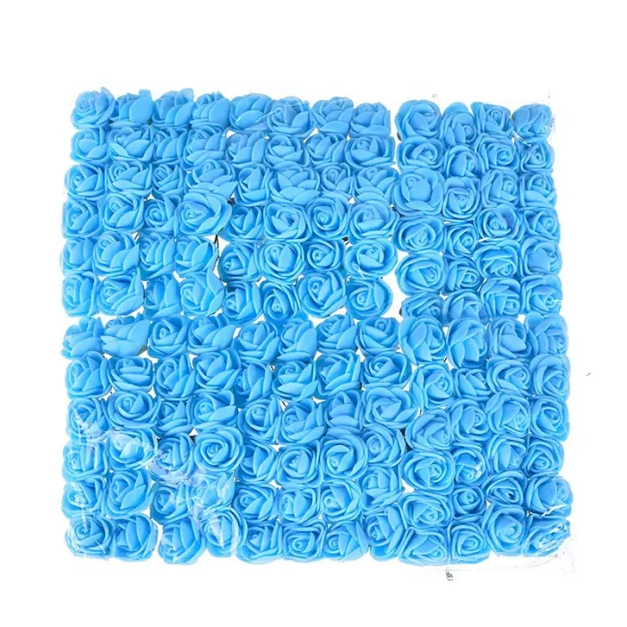 Künstliche Rosen - aus Schaumstoff - zur Dekoration - 2cm - 144 Stück