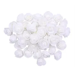 Künstliche Rosen - aus Schaumstoff - zur Dekoration - 3 cm