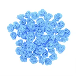 Künstliche Rosen - aus Schaumstoff - zur Dekoration - 3 cm