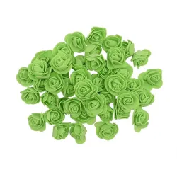Künstliche Rosen - aus Schaumstoff - zur Dekoration - 3 cm