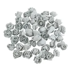 Künstliche Rosen - aus Schaumstoff - zur Dekoration - 3 cm
