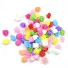 Artificial roses - made from foam - for decoration - 3 cmArtificial flowers