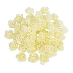 Künstliche Rosen - aus Schaumstoff - zur Dekoration - 3 cm