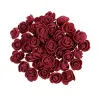 Künstliche Rosen - aus Schaumstoff - zur Dekoration - 3 cm