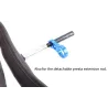 Bicycle tire air nozzle - presta valve core - nut screw with installation wrenchRepair