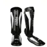 Boxing shin guards - leg / ankle / feet protectors - leatherEquipment