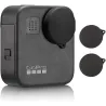 Silikon-Objektivabdeckung - Displayschutz aus gehärtetem Glas - für GoPro Max