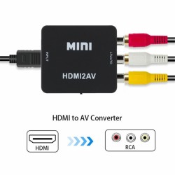 HDMI zu AV Video- und Audiokonverter - HDMI2AV - Adapter - Inverter