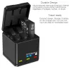 1680mAh Li-Ion Akku - mit Ladegerät - für GoPro Hero 5 / 6 / 7