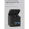 1680mAh Li-Ion Akku - mit Ladegerät - für GoPro Hero 5 / 6 / 7