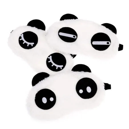 Panda Schlafmaske - Augenmaske - weiche Baumwolle