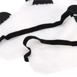 Panda Schlafmaske - Augenmaske - weiche Baumwolle