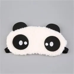 Panda Schlafmaske - Augenmaske - weiche Baumwolle
