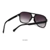 Übergroße Retro-Sonnenbrille - polarisiert - Pilotenstil - Unisex
