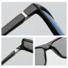 Klassische eckige Sonnenbrille – polarisiert – UV400 – Unisex