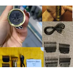 Elektrischer Haarschneider - Rasierer - USB - Buddha-/Drachen-Design
