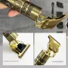 Elektrischer Haarschneider - Rasierer - USB - Buddha-/Drachen-Design