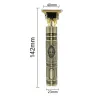 Elektrischer Haarschneider - Rasierer - USB - Buddha-/Drachen-Design