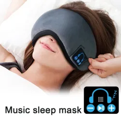 3D-Schlafaugenmaske - Augenbinde - Musik-Schlafmaske - Bluetooth