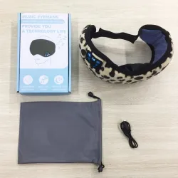 3D-Schlafaugenmaske - Augenbinde - Musik-Schlafmaske - Bluetooth