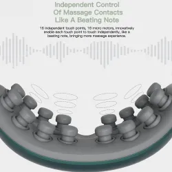 4D Smart Eye Massagegerät - Musik - Rhythmus - Vibration - Entspannung - Akupressur - Linderung von Müdigkeit / Augenringen
