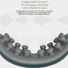 4D Smart Eye Massagegerät - Musik - Rhythmus - Vibration - Entspannung - Akupressur - Linderung von Müdigkeit / Augenringen