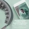4D Smart Eye Massagegerät - Musik - Rhythmus - Vibration - Entspannung - Akupressur - Linderung von Müdigkeit / Augenringen
