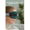 4D Smart Eye Massagegerät - Musik - Rhythmus - Vibration - Entspannung - Akupressur - Linderung von Müdigkeit / Augenringen