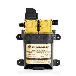 Elektrische Membranwasserpumpe - Hochdruck - 120 psi 7-9 LPM - 130 psi 10-12 LPM