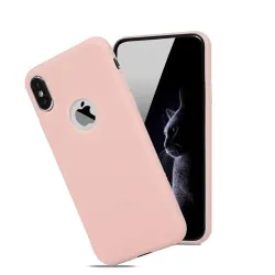 Weiche Silikonhülle - Candy Pudding - für iPhone - Pink