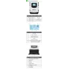MPPT Solar charge - discharge controller - regulator - LCD touch screen - for 12V 24V 48V 60V 72V 96 batterySolar panel contr...