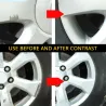 Aluminum alloy wheel hub - renovation paint brush - scratches repair - silver penTire repair parts