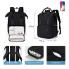 Travel / picnic backpack - insulated lunch storage - charging port - large capacityBackpacks