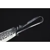 9.3 inch chopping knife - kitchen - hunting - wood cutter - handmade forged steel - tiger designSteel